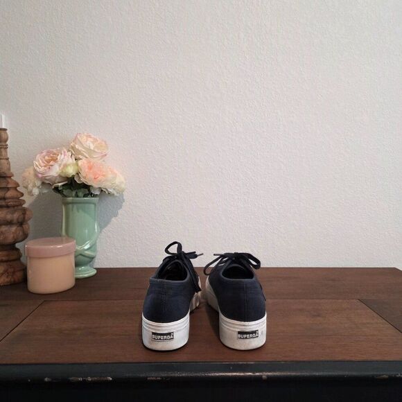 Superga 2790 Platform Wedge Sz 40 (US-9) - Picture 4 of 7